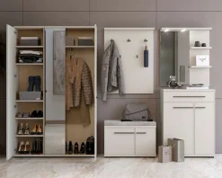 OTTO home Garderobenschrank »Opera, Kleiderschrank« (H/B/T): 194/76/36cm, 1 Stk. tlg. UV-lackiert, hochwertige Beschläge, Soft-Close Funktion
