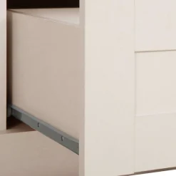 OTTO home Garderobenschrank »Binz« viele Stauraummöglichkeiten, Metallgriffe, Tür mit Rahmen, Höhe 180 cm