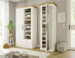 OTTO home Garderobenschrank »Westminster, Schrank im Landhausstil, Hochschrank, Schuhschrank«