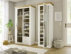 OTTO home Garderobenschrank »Westminster, Schrank im Landhausstil, Hochschrank, Schuhschrank«
