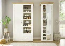 OTTO home Garderobenschrank »Westminster, Schrank im Landhausstil, Hochschrank, Schuhschrank«