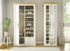 OTTO home Garderobenschrank »Westminster, Schrank im Landhausstil, Hochschrank, Schuhschrank«