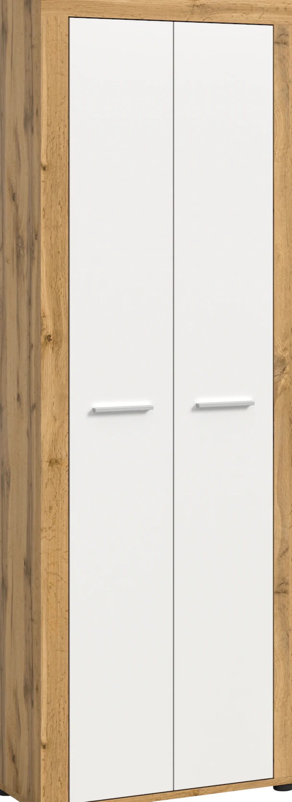 OTTO home Garderobenschrank »AOSTA, Höhe 191cm, 2 Türen, 1 Boden, 1 Kleiderstange« in verschiedenen Farbausführungen erhältlich, individuell kombinierbar, 1 Stk. tlg. Flurschrank, Kleiderschrank, Hochschrank, Garderobe, Flur, Schrank