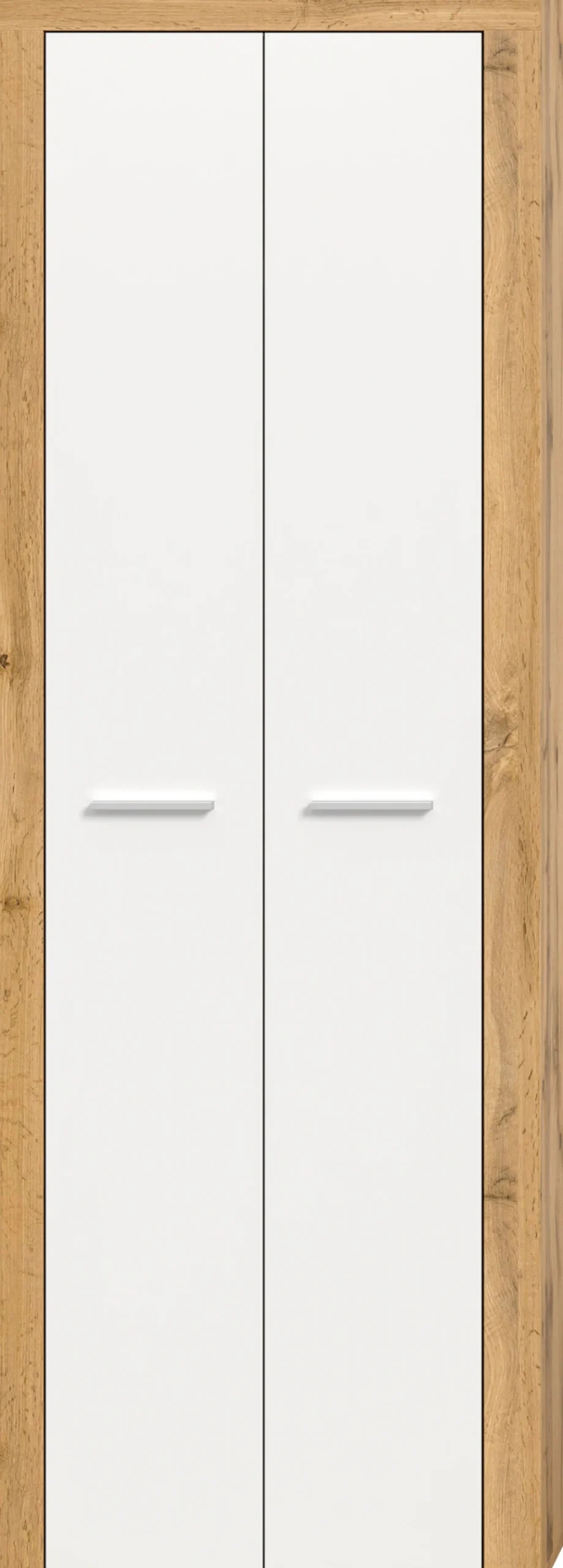 OTTO home Garderobenschrank »AOSTA, Höhe 191cm, 2 Türen, 1 Boden, 1 Kleiderstange« in verschiedenen Farbausführungen erhältlich, individuell kombinierbar, 1 Stk. tlg. Flurschrank, Kleiderschrank, Hochschrank, Garderobe, Flur, Schrank