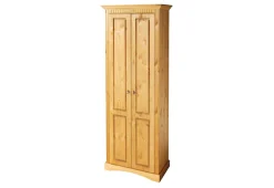 OTTO home Garderobenschrank »Rustic« aus massiver Kiefer, Breite 71 cm, Kassettenoptik