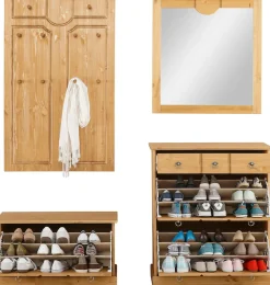 OTTO home Garderoben-Set »Klera« Set, 4 Stk. tlg.