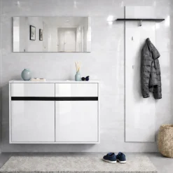 OTTO home Garderoben-Set »Locco Flurmöbel, Dielenmöbel, Flurschrank, Flurgarderobe B: ca 150 cm« 3 Stk. tlg.