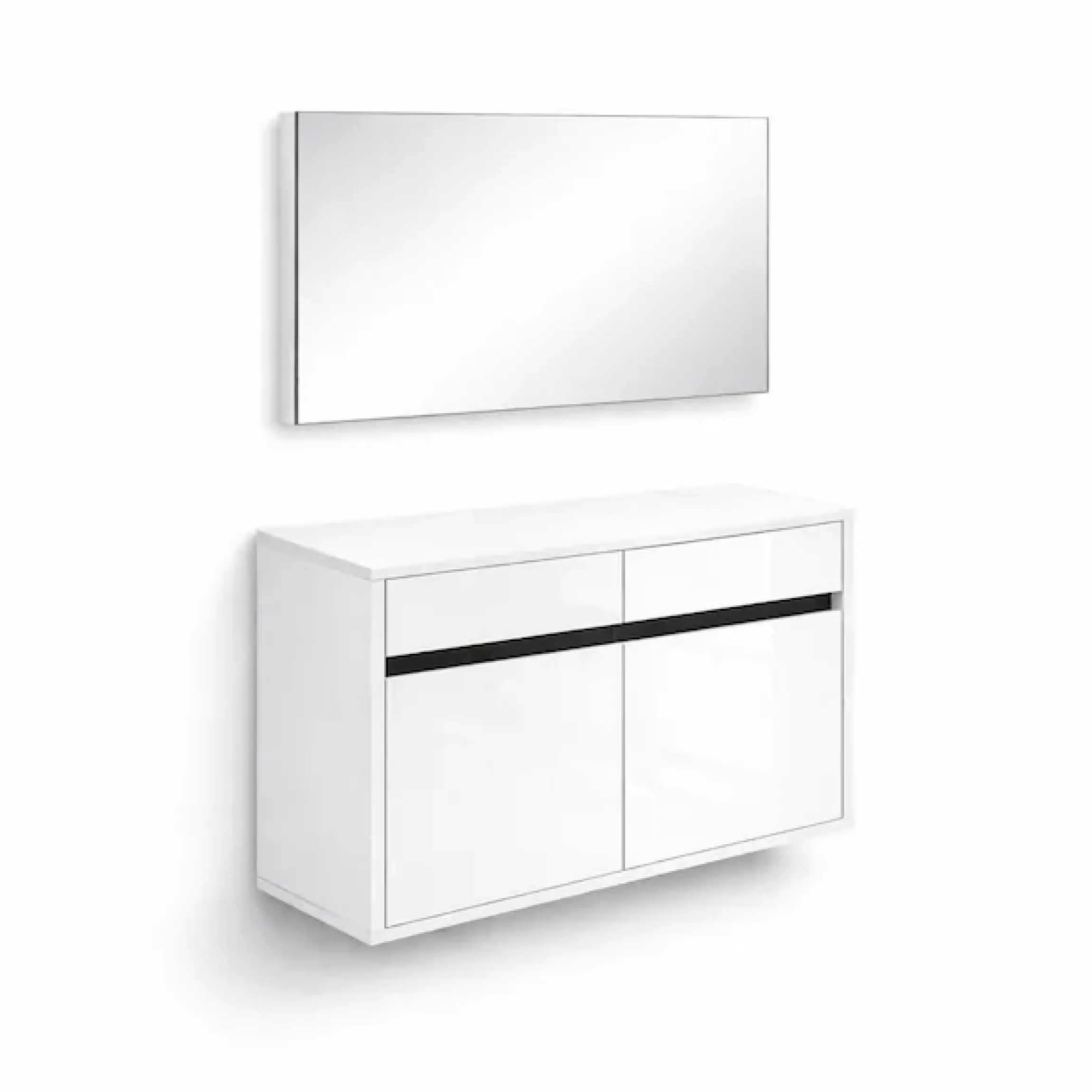 OTTO home Garderoben-Set »Locco Flurmöbel, Dielenmöbel, Flurschrank, Flurgarderobe B: ca 150 cm« 3 Stk. tlg.
