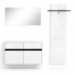 OTTO home Garderoben-Set »Locco Flurmöbel, Dielenmöbel, Flurschrank, Flurgarderobe B: ca 150 cm« 3 Stk. tlg.