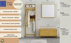 OTTO home Garderoben-Set »Luven« Set, 3 Stk. tlg.
