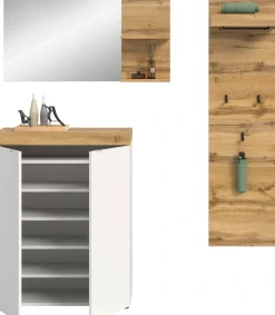 OTTO home Garderoben-Set »MAMBO II, 3-teilig, hängend oder stehend montierbar« 3 Stk. tlg.