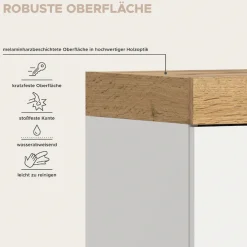 OTTO home Garderoben-Set »MAMBO II, 3-teilig, hängend oder stehend montierbar« 3 Stk. tlg.