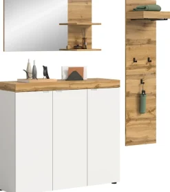 OTTO home Garderoben-Set »MAMBO II, 3-teilig, hängend oder stehend montierbar« 3 Stk. tlg.
