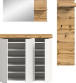 OTTO home Garderoben-Set »MAMBO II, 3-teilig, hängend oder stehend montierbar« 3 Stk. tlg.