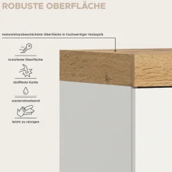OTTO home Garderoben-Set »MAMBO II, 2-teilig, hängend oder stehend montierbar« 2 Stk. tlg.