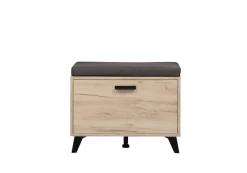 OTTO home Garderoben-Set »Umbria, Flurmöbel, Dielenmöbel, Breite 175 cm, in Grau Eiche« Komplett-Set, 5-st, 5 Stk. tlg.