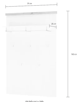 OTTO home Garderoben-Set »Westminster, Garderobe im Landhausstil, Komplettset mit viel Stauraum« 2 Stk. tlg.