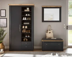 OTTO home Garderoben-Set »Westminster, Garderobe im Landhausstil, Komplettset mit viel Stauraum« 3 Stk. tlg.