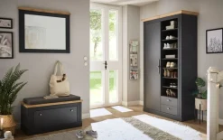 OTTO home Garderoben-Set »Westminster, Garderobe im Landhausstil, Komplettset mit viel Stauraum« 3 Stk. tlg.