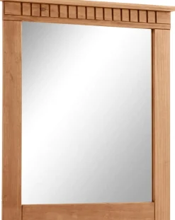 OTTO home Garderobenspiegel »Lisa« mit dekorativen Fräsungen, Spiegelfläche ca. 44 x 56 cm