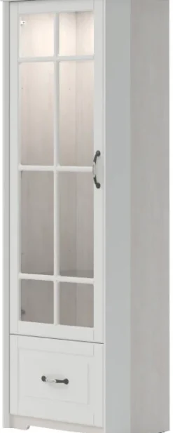OTTO home Glasvitrine »Evergreen« UV lackiert, Tür mit Sicherheitsglas 4 mm, mit Soft-Close-Funktion