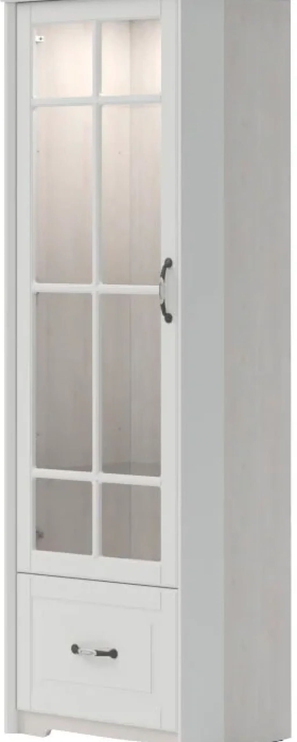 OTTO home Glasvitrine »Evergreen« UV lackiert, Tür mit Sicherheitsglas 4 mm, mit Soft-Close-Funktion