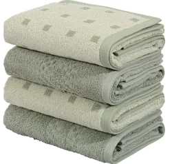 OTTO home Handtuch »Regona, Handtücher 50x100cm, flauschig und weich, 500gr/m²« Premium Handtücher mit Bordüre, Set, 100% Baumwolle, 5 Jahre Garantie