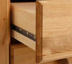OTTO home Highboard »Adele« Stauraumschrank, 2-türig, Höhe 135 cm, aus massiver Kiefer, FSC®