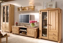 OTTO home Highboard »Adele« Stauraumschrank, 2-türig, Höhe 135 cm, aus massiver Kiefer, FSC®