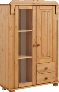 OTTO home Highboard »Adele« Stauraumschrank, 2-türig, Höhe 135 cm, aus massiver Kiefer, FSC®