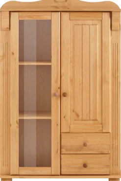 OTTO home Highboard »Adele« Stauraumschrank, 2-türig, Höhe 135 cm, aus massiver Kiefer, FSC®