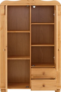 OTTO home Highboard »Adele« Stauraumschrank, 2-türig, Höhe 135 cm, aus massiver Kiefer, FSC®