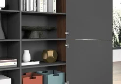OTTO home Highboard »CHRONOS Breite 140 cm mit 4 Türen und 8 Fächer 'Made in Italy'« 1 Stk. tlg. Hohes Sideboard, Kommode, Schrank, Grifflos mit Push to Open