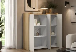 OTTO home Highboard »Highboard ALTEA, Kommode, Schrank, Kredenz« 1 Stk. tlg. Mit 3 Drehtüren, 6 Innenfächern, B.112,5 cm
