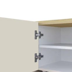 OTTO home Highboard »Highboard ALTEA, Kommode, Schrank, Kredenz« 1 Stk. tlg. Mit 3 Drehtüren, 6 Innenfächern, B.112,5 cm