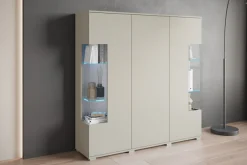 OTTO home Highboard »Kenia« 1 Stk. tlg. Modernes Highboard, mit Glastüren, Breite 135 cm
