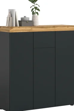 OTTO home Highboard »MAMBO, TOPSELLER!, Breite 105cm, 3 Türen, 1 Schubkasten, 9 Fächer« 1 Stk. tlg. Kommode, Sideboard, Wohnzimmer, Schlafzimmer
