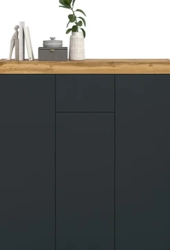 OTTO home Highboard »MAMBO, TOPSELLER!, Breite 105cm, 3 Türen, 1 Schubkasten, 9 Fächer« 1 Stk. tlg. Kommode, Sideboard, Wohnzimmer, Schlafzimmer