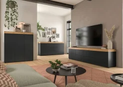 OTTO home Highboard »MAMBO, TOPSELLER!, Breite 105cm, 3 Türen, 1 Schubkasten, 9 Fächer« 1 Stk. tlg. Kommode, Sideboard, Wohnzimmer, Schlafzimmer