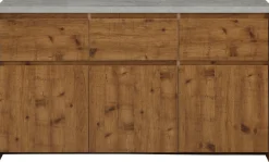 OTTO home Highboard »Maribo« Kommode im modernen Landhaus-Stil, mit Betontopplatte, Breite 140 cm