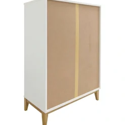 OTTO home Highboard »Maryd« Kommode, Midischrank, m. Glas- u. Holztüren, Einlegeböden, Breite 80cm