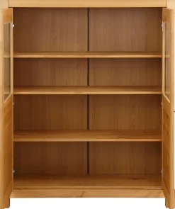OTTO home Highboard »Rauna« Vitrine, Breite 111,6 cm, aus massiver Kiefer