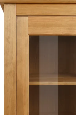 OTTO home Highboard »Rauna« Vitrine, Breite 111,6 cm, aus massiver Kiefer
