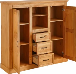 OTTO home Highboard »Selma« Stauraumschrank, Breite 130 cm