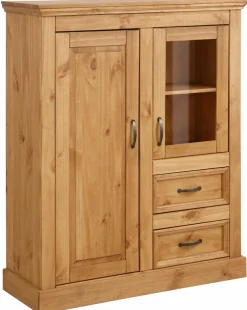 OTTO home Highboard »Selma« Vitrine, Breite 100 cm