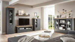 OTTO home Highboard »Westminster, Schrank im Landhausstil, Hochkommode, Stauraumelement« Metallgriffe, ausreichend Stauraum, in 2 Farben erhältlich