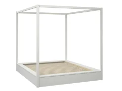 OTTO home Himmelbett »Usella, Bett, Bettgestell, hohe Belastbarkeit bis 180 kg« B/T/H: 189/229,1/200 cm,aus massiver Kiefer in Kombination mit MDF, inklusive Lattenrost