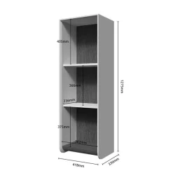 OTTO home Hängevitrine »Soffy Wandschrank, Schwebendes Design für modernen Wohnraum« UV lackiert, Soft Close Funktion, Wandmontage, Metallgriff