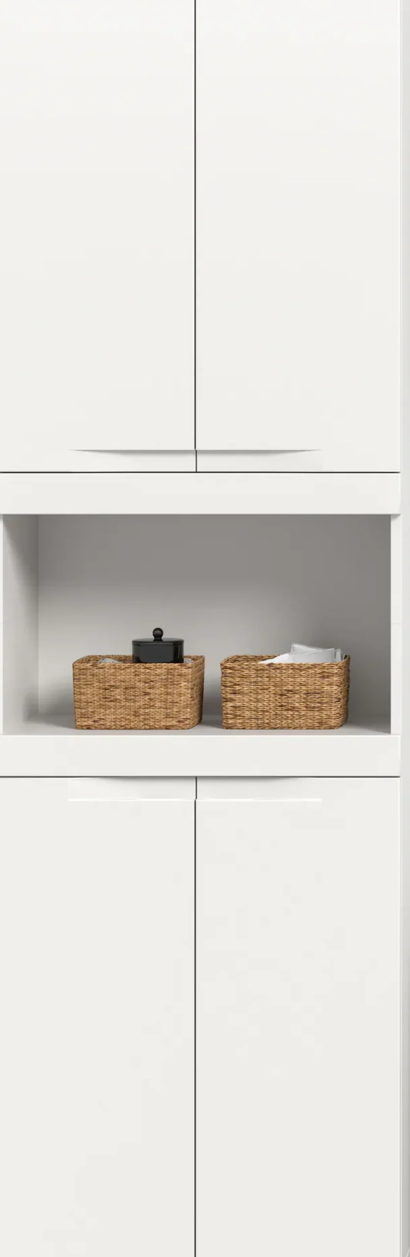 OTTO home Hochschrank »MAOI, Höhe 194 cm, 4 Türen, 1 offenes Fach« Badezimmerschrank, Schrank, Badschrank, Midischrank, Bad, Badezimmer