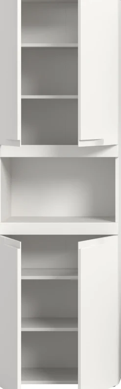OTTO home Hochschrank »MAOI, Höhe 194 cm, 4 Türen, 1 offenes Fach« Badezimmerschrank, Schrank, Badschrank, Midischrank, Bad, Badezimmer